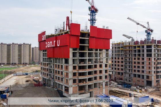 Микрорайон «Чижи», ул. Петра Подзолкова, 15Б, к. 4 — 2 кв. 2023 г.
