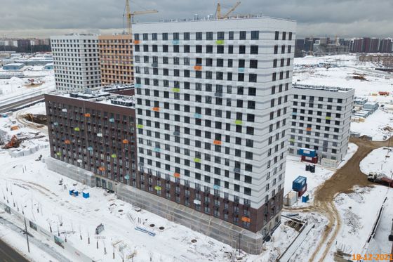 Жилой район «Бунинские луга», ул. Александры Монаховой, 89, к. 1 — 4 кв. 2021 г.