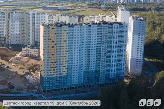 ЖК «Цветной город», Пейзажная ул., 10 — 3 кв. 2020 г.