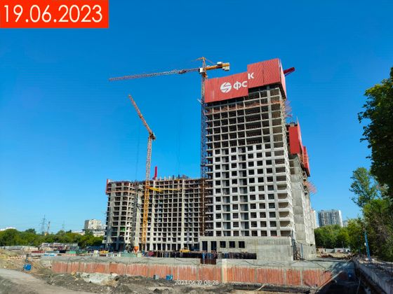 ЖК «Sky Garden» (Скай Гарден), Строительный проезд, 9 — 2 кв. 2023 г.