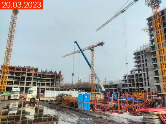 ЖК «Sky Garden» (Скай Гарден), Строительный проезд, 9 — 1 кв. 2023 г.