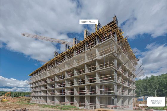 ЖК «Тропарево Парк», квартал № 2, 5, стр. 1 — 3 кв. 2021 г.