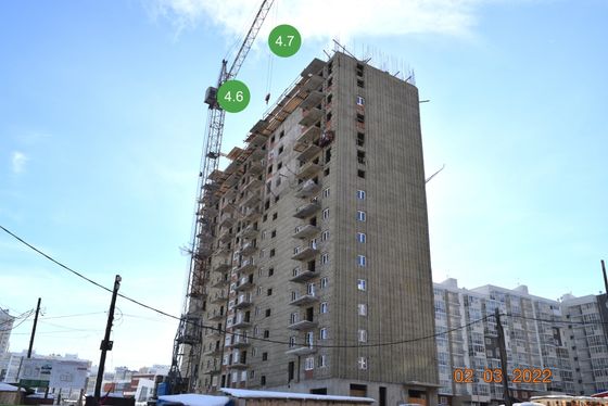 Жилой район «Эволюция», ул. Летописца Нита Романова, 23А — 1 кв. 2022 г.