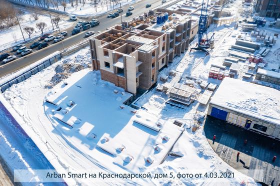 ЖК «Арбан Smart на Краснодарской» (Apбaн Cмapт на Краснодарской), Краснодарская ул., 40/1 — 1 кв. 2021 г.