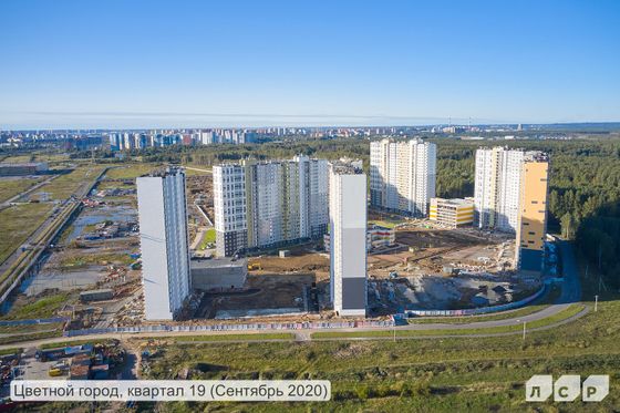 ЖК «Цветной город», Пейзажная ул., 24, к. 2 — 3 кв. 2020 г.