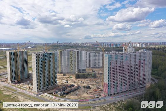 ЖК «Цветной город», Пейзажная ул., 18, к. 2 — 2 кв. 2020 г.