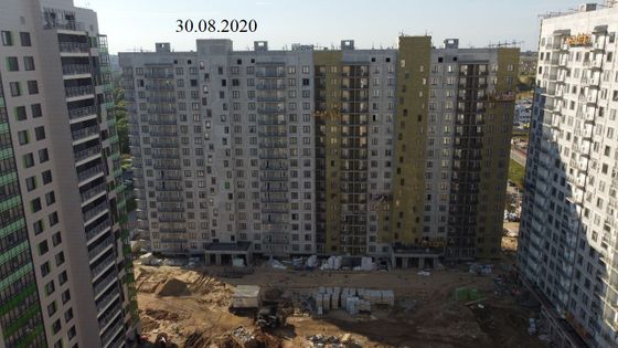 ЖК «Светлая долина», ул. Александра Курынова, 10, к. 2 — 3 кв. 2020 г.