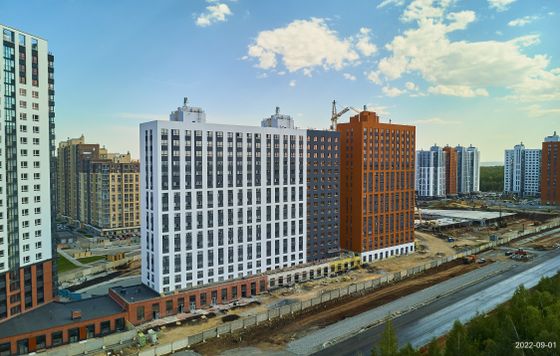 ЖК «Ньютон», пр. Комсомольский, 143 — 3 кв. 2022 г.