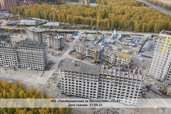 ЖК «Преображенский на Московском», ул. Сергея Джанбровского, 5 — 3 кв. 2021 г.