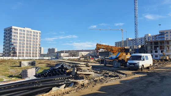 ЖК «Мега-Победа», ул. Песочная, 1, к. 3 — 4 кв. 2021 г.