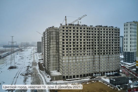 ЖК «Цветной город», Пейзажная ул., 2, к. 2 — 4 кв. 2021 г.