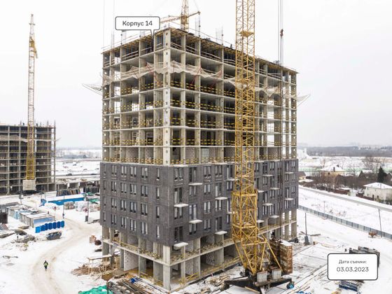 ЖК «Остафьево», пер. Любучанский, 1, к. 4 — 1 кв. 2023 г.