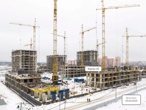ЖК «Остафьево», пер. Любучанский, 1, к. 1 — 1 кв. 2023 г.