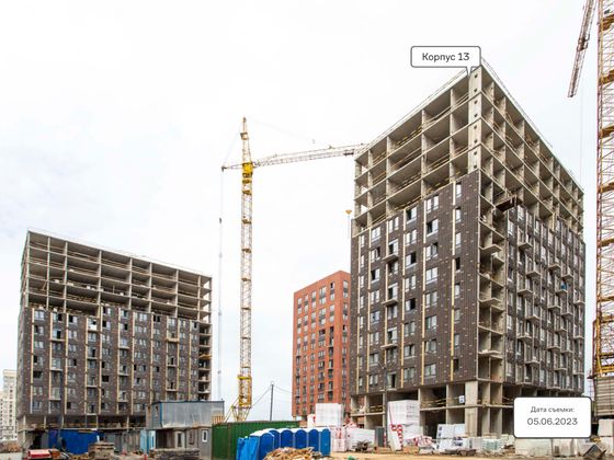 ЖК «Остафьево», пер. Любучанский, 1, к. 3 — 2 кв. 2023 г.