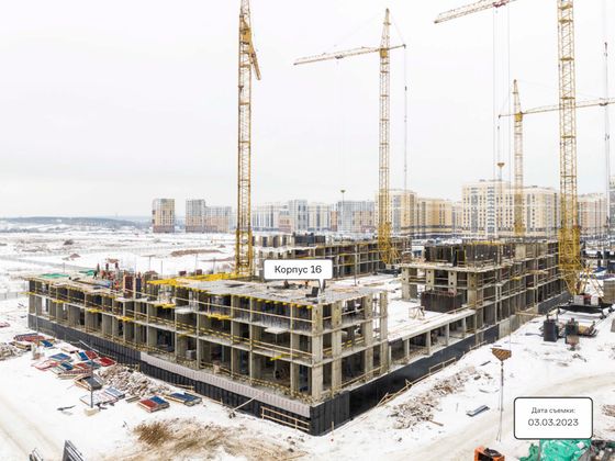 ЖК «Остафьево», пер. Любучанский, 1, к. 2 — 1 кв. 2023 г.
