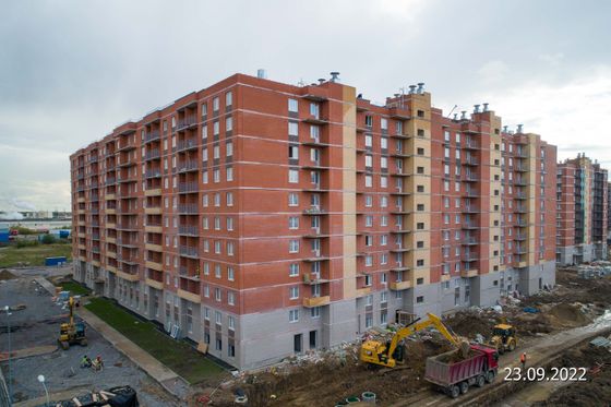 Квартал «Новое Колпино», Балканская дорога, 14, к. 2 — 3 кв. 2022 г.