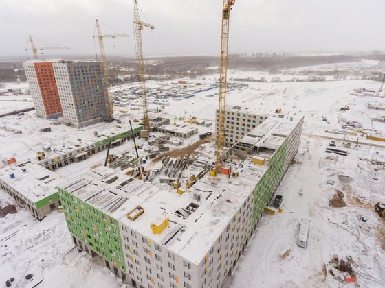 Жилой район «Бунинские луга», ул. Александры Монаховой, 90, к. 3 — 1 кв. 2019 г.