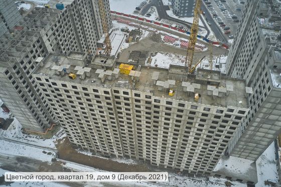 ЖК «Цветной город», Муринская дорога, 25, к. 1 — 4 кв. 2021 г.