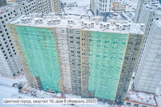 ЖК «Цветной город», Муринская дорога, 25, к. 1 — 1 кв. 2022 г.