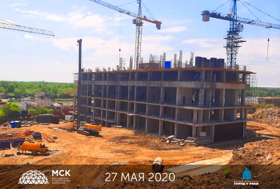 ЖК «Город у реки», ул. 23-я Линия, 54, стр. 6 — 2 кв. 2020 г.