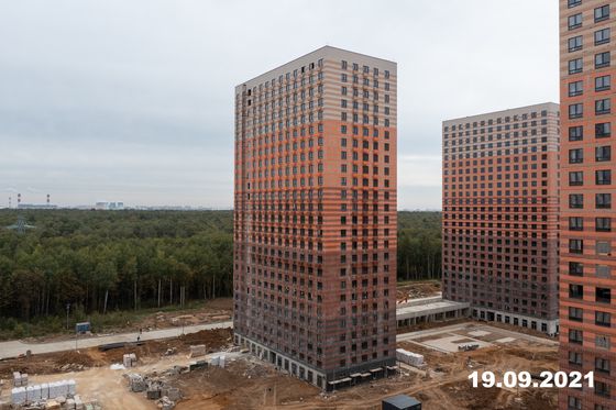 ЖК «Восточное Бутово», Лесная ул., 6 — 3 кв. 2021 г.