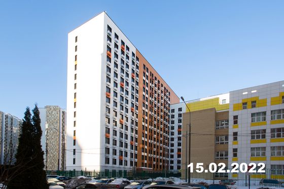 ЖК «Солнцево парк», ул. Лётчика Грицевца, 14А — 1 кв. 2022 г.
