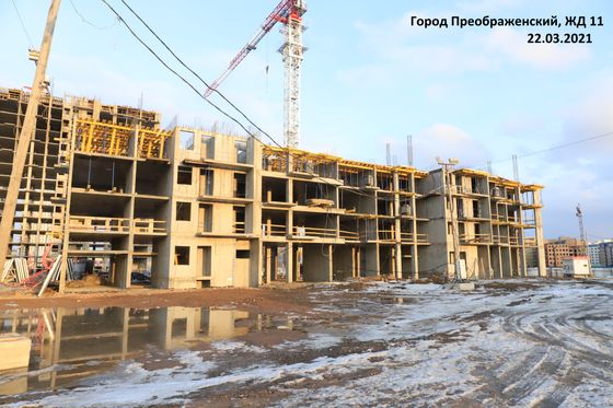 Микрорайон «Преображенский», ул. Петра Подзолкова, 20 — 1 кв. 2021 г.