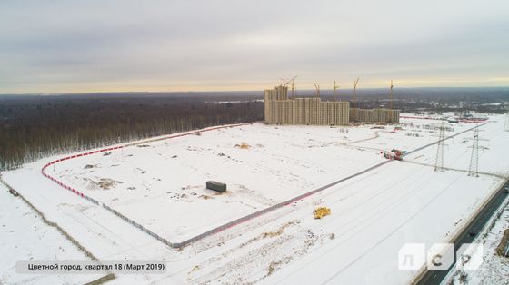 ЖК «Цветной город», Пейзажная ул., 24, к. 1 — 1 кв. 2019 г.