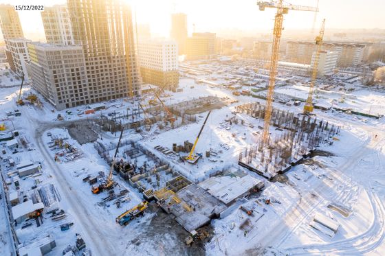 ЖК «Сердце Сибири», ул. Харьковская, 72А — 4 кв. 2022 г.