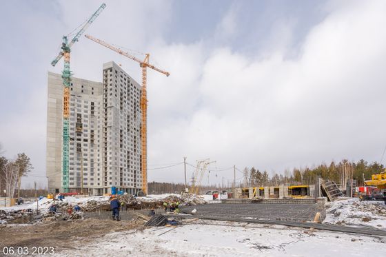 ЖК «Зеленый остров», ул. Зелёный Остров, 14 — 1 кв. 2023 г.