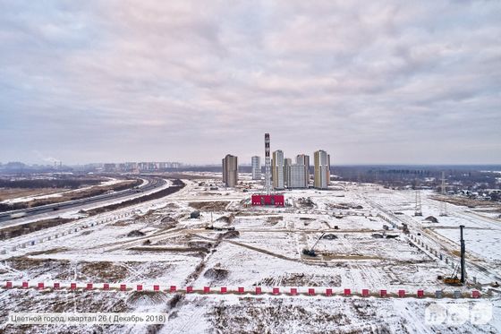 ЖК «Цветной город», Чарушинская ул., 26, к. 1 — 4 кв. 2018 г.