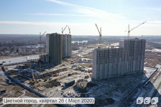 ЖК «Цветной город», Чарушинская ул., 26, к. 1 — 1 кв. 2020 г.