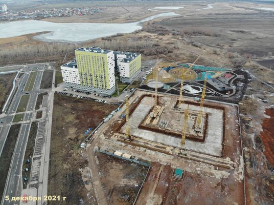 Жилой район «Южный город», ул. Челышевская, 3 — 4 кв. 2021 г.