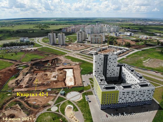 Жилой район «Южный город», ул. Челышевская, 3 — 2 кв. 2021 г.