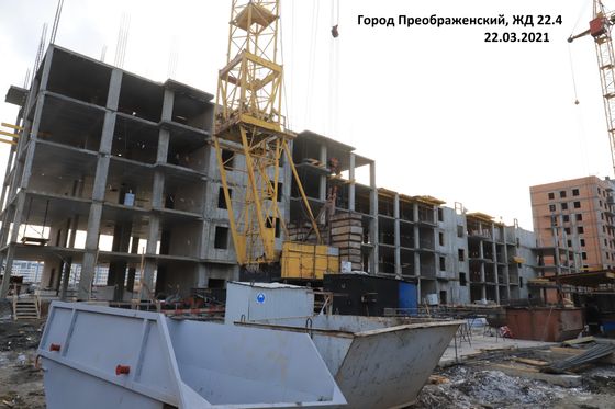 Микрорайон «Преображенский», ул. Петра Ломако, 1А — 1 кв. 2021 г.