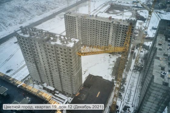 ЖК «Цветной город», Муринская дорога, 27, к. 1 — 4 кв. 2021 г.