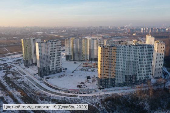 ЖК «Цветной город», Муринская дорога, 27, к. 1 — 4 кв. 2020 г.