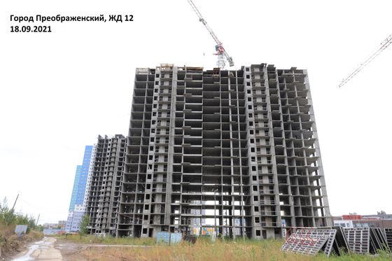 Микрорайон «Преображенский», ул. Петра Подзолкова, 22 — 3 кв. 2021 г.