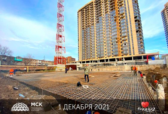 ЖК «Сердце Ростова 2», корпус 8 — 4 кв. 2021 г.