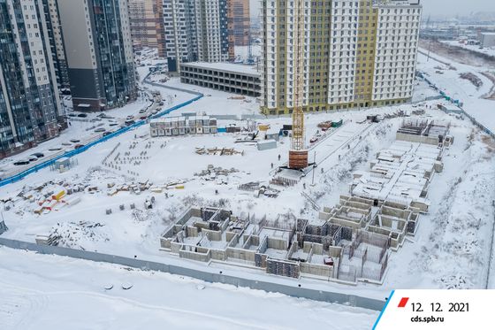 ЖК ЦДС «Приневский», ул. Русановская, 28 — 4 кв. 2021 г.