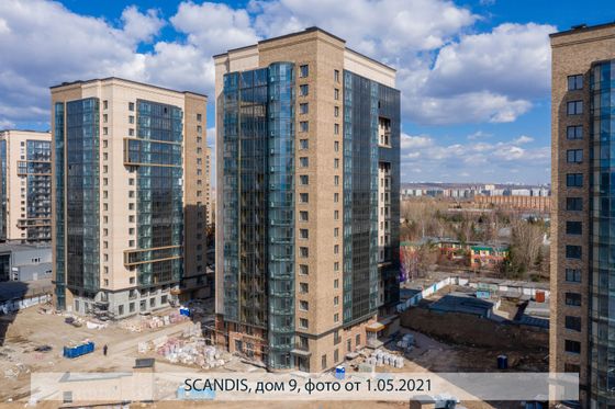 Микрорайон «SCANDIS» (Скандис), ул. Партизана Железняка, 48В — 2 кв. 2021 г.