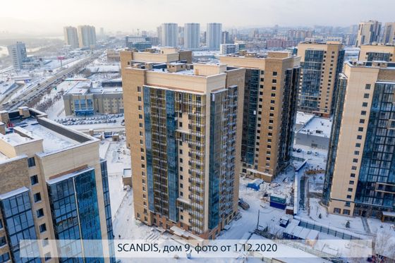 Микрорайон «SCANDIS» (Скандис), ул. Партизана Железняка, 48В — 4 кв. 2020 г.