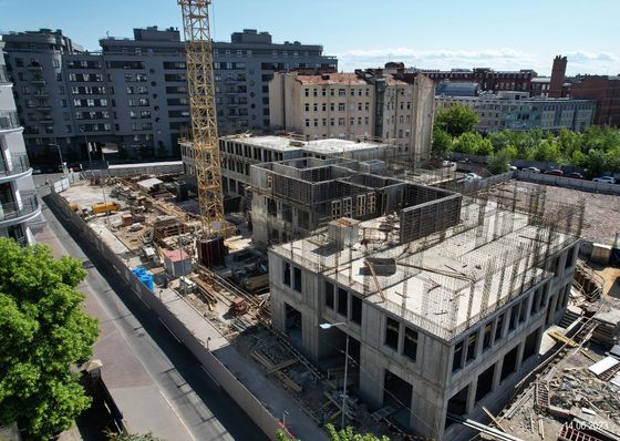 Клубный дом «Квадрия», ул. Малая Зеленина, 4 — 2 кв. 2023 г.