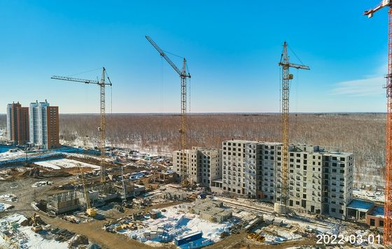 ЖК «Ньютон», пр. Комсомольский, 143 — 1 кв. 2022 г.