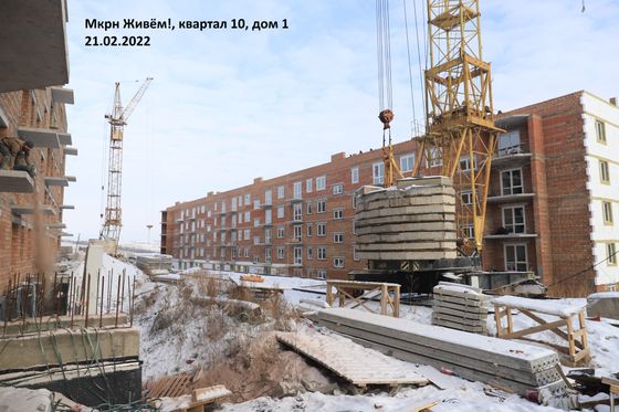 Микрорайон «Живём!», ул. Кедровая, 11 — 1 кв. 2022 г.