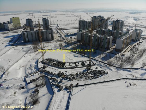 Жилой район «Южный город», ул. Фёдоровская, 1 — 1 кв. 2022 г.