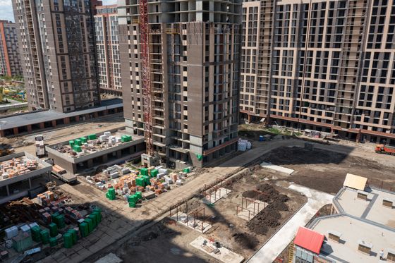 Микрорайон «Родные просторы», ул. Природная, 10Б, к. 22 — 3 кв. 2023 г.