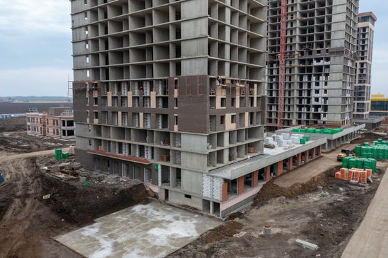 Микрорайон «Родные просторы», ул. Природная, 10Б, к. 22 — 1 кв. 2023 г.