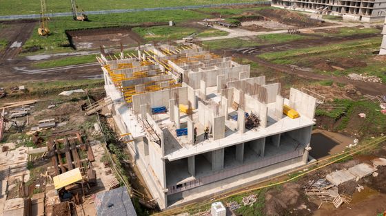 Микрорайон «Родные просторы», ул. Природная, 10Б, к. 3 — 2 кв. 2021 г.