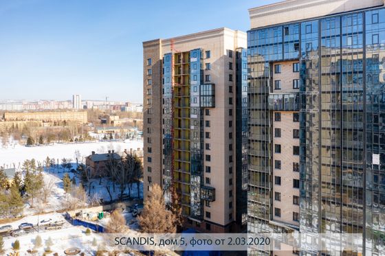 Микрорайон «SCANDIS» (Скандис), ул. Партизана Железняка, 48К — 1 кв. 2020 г.